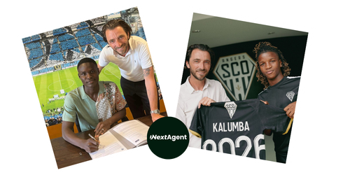 Cyril Astier en signature de contrat