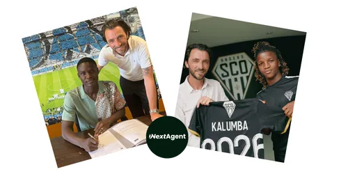 Cyril Astier en signature de contrat